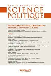 Sciences politiques